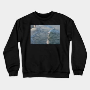 Ocean Walk at Sunset Crewneck Sweatshirt